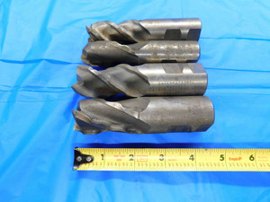 4pcs HSS ROUGHING END MILLS SQUARE & CORNER RADIUS VARIOUS SIZES UP TO 1 1/4" - BT1822LVR