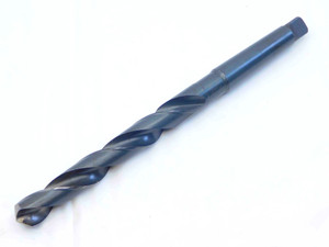 MORSE 21/32 O.D. HSS TWIST DRILL BIT MORSE TAPER #2 SHANK 5 1/8 LOC .6562 MT2 - CB1609AE1