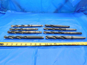 8 PC. LOT OF TWIST DRILL BITS SIZES RANGING FROM 21/32 TO 49/64 MORSE TAPER 2 - CB1625AE1