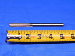 L&I 0.376 O.D. HSS CHUCKING REAMER 6 FLUTE .376 .3760 3/8 .3750 +.0010 OVERSIZE - SR0168AK3