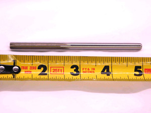 YANKEE 0.237 OD HSS REAMER 3 FL .237 .2370 15/64 .2500 -.0130 UNDERSIZE 6 mm - JC1539CP2