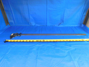 STARRETT TWO SIDED INSIDE OUTSIDE VERNIER CALIPER 25" MAX RANGE NO. 122 USA MADE