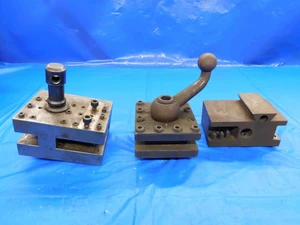 3pcs QUICK CHANGE LATHE HOLDERS FOR UP TO 3/4" SQUARE SHANK TOOLS 1" WEDGE WIDTH - BT1951BN3