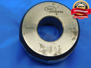 .7515 CLASS Z MASTER PLAIN BORE RING GAGE .7500 +.0015 OVERSIZE 3/4 19 mm CHECK - JC1615BT3