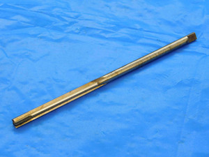 D.R. & T CO 0.2554 OD HSS CARBIDE TIPPED REAMER 4 FL .2554 .2500 +.0054 OVERSIZE - JC1637AR3