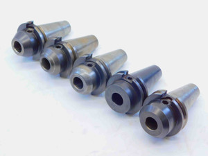 5pc LOT OF BT40 3/4 ID SOLID END MILL TOOL HOLDER .75 STUB LENGTH 1 3/4 PROJ. - BT2325LVR
