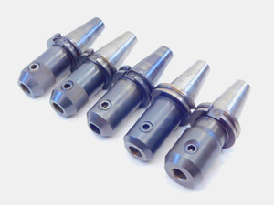 5pc LOT OF CAT40 3/4 ID SOLID END MILL TOOL HOLDER .75 CV40EM075375 / C4E4-0750 - BT2324LVR