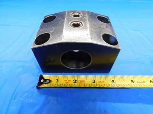 1 1/2" I.D. BORING BAR LATHE BOLT ON TOOL HOLDER BLOCK 81MM X 45MM BOLT PATTERN - BT2351BR3