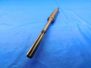 0.3755 OD HSS REAMER MT2 SHANK 6 FL .3755 3/8 .3750 +.0005 OVERSIZE MILLING - BT2410AR3