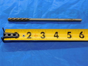 PUTNAM 9/32 O.D. HSS CHUCKING REAMER SPIRAL 6 FLUTE .28125 9/32 .2813 .0000 - JC1883AR3