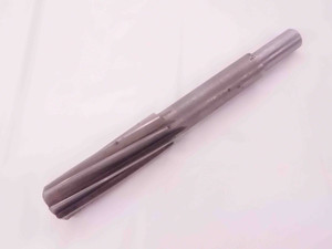 3/4 OD HSS CHUCKING REAMER SPIRAL 8 FLUTE .75 .7500 ONSIZE 19 mm MODIFIED SHANK - JC1874AR3