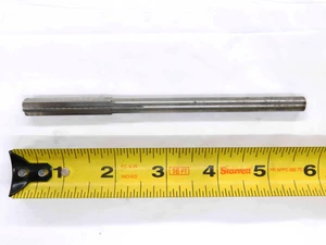 MORSE 0.368 OD HSS REAMER 6 FL .368 .3680 .3750 -.0070 UNDERSIZE LETTER U USA - JC1899AR3