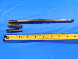 LOT OF 3 OSG / BAY STATE HSS PIPE TAPS 1/8" 27 NPT .125 ONE EXTENDED REACH - BT2452AY3