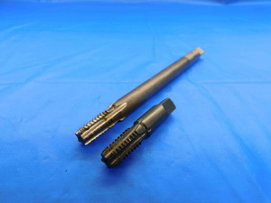 LOT OF 2 OSG HSS PIPE TAPS SIZES 1/8" 27 NPT INTERRUPTED TOOTH .125 ONE EXTENDED - BT2453AY3