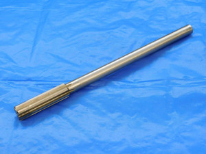 UNION 9/16 O.D. HSS CARBIDE TIPPED CHUCKING REAMER 6 FLUTE .5625 ONSIZE CNC - JC1988AD4