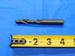 TITEX 13/32 OD CARBIDE COOLANT SCREW MACHINE LENGTH DRILL BIT A3285 15/32 .4062 - CB2337AY3