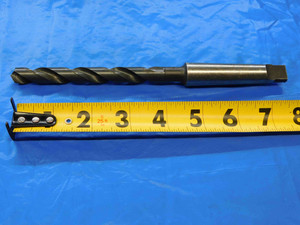 CLEVELAND 15/32 O.D. HSS TWIST DRILL BIT MORSE TAPER #2 SHANK .4687 MT2 USA MADE - JC2043AY3