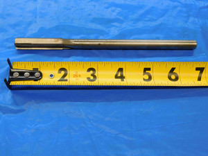 HANNIBAL 7/16 OD HSS CARBIDE TIPPED CHUCKING REAMER 4 FLUTE .4375 ONSIZE 11 mm - JC2071AY3