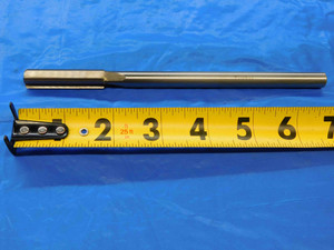 LEXINGTON 7/16 OD HSS CARBIDE TIPPED CHUCKING REAMER 4 FLUTE .4375 ONSIZE 11 mm - JC2074AY3