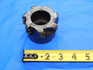 CARBOLOY 3" O.D. FACE MILL R220.69-03.00-16 1" PILOT 7 POCKETS APEX160408 3.0 - CB2438AY3