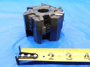 VALENITE 3" O.D. FACE MILL BPP-6-6R 1" PILOT 3/8 KEY HOLDS 6 INSERTS 3.0 - CB2436AY3