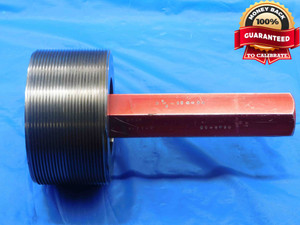 3 7/8 12 N 3A SET THREAD PLUG GAGE 3.875 3.8750 NO GO ONLY P.D. = 3.8160 CHECK - DW26846RD