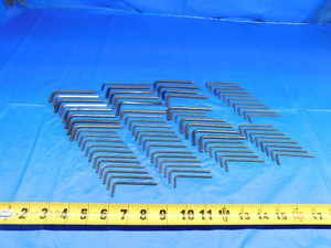 72PC LOT OF METRIC ALLEN WRENCHES SIZES INCLUDE 2.5, 3 AND 5mm - BR3788LVR