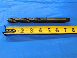 NATIONAL 19/32 O.D. HSS TWIST DRILL BIT MORSE TAPER #2 SHANK .5937 MT2 USA MADE - JC2221AY3