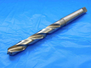 PRECISION TWIST DRILL 7/8 O.D. HSS DRILL BIT MORSE TAPER #3 SHANK .875 MT3  - JC2204AY3