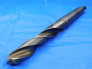 1 7/32 O.D. HSS TWIST DRILL BIT MORSE TAPER #4 SHANK 5 3/4 LOC 1.2187 MT4 - CB2622AY3