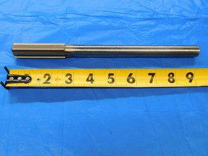 ALVORD POLK 49/64 O.D. HSS CHUCKING REAMER 8 FLUTE .7656 ONSIZE CNC MILLING KM1 - JC2279AF4