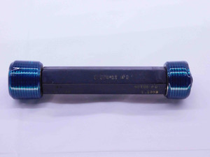 1 1/4 12 NF 3 THREAD PLUG GAGE 1.25 GO NO GO P.D.'S = 1.1959 & 1.1999 UNF-3 - TS0069BURL