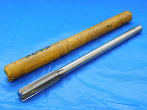 SUPER TOOL 9/16 O.D. HSS CARBIDE TIPPED CHUCKING REAMER 6 FLUTE .5625 ONSIZE - JC2291AF4