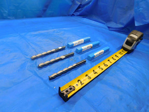 3pcs SGS CARBIDE SQUARE END MILLS 3/8 DIA 2 1/2 LOC 4 1/4 OAL 3/8 SHANK .375 - CB2738BR3