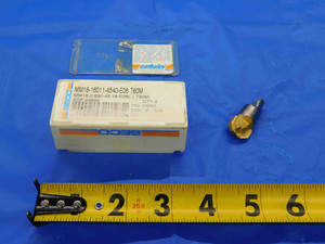 1pc NEW SECO MM16-16011-4540-E06 T60M TIN COATED CARBIDE MINIMASTER INSERT - CB2755BR3