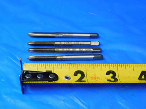 4pcs BENDIX #10 32 NF GH1 HS LEFT HAND PLUG TAP 2 STRAIGHT FLUTE .190 LH - BR0923LVR