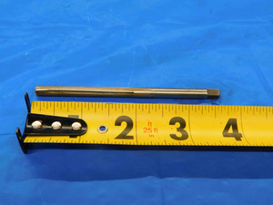 CLEVELAND 7/32 O.D. HSS HAND REAMER STRAIGHT 6 FLUTE .21875 7/32 .2188 ONSIZE - CB0108LVR