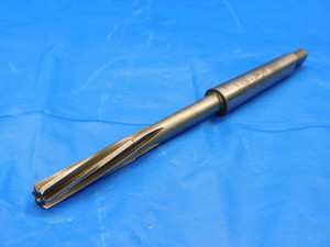L&I 11/32 OD HSS REAMER MT1 SHANK SPIRAL 6 FL .34375 11/32 .3438 .0000 - CB0105LVR