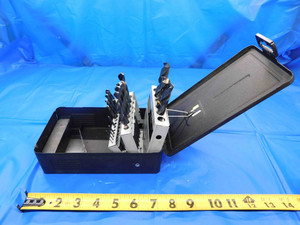 20 PC. PTD TWIST DRILL BIT SET SIZES 1mm - 12.5mm EASY FILLING MACHINIST TOOLING - CB2819AY3