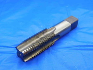 GTD 1 1/2 6 NC GH4 HSS PLUG TAP 4 STRAIGHT FLUTE 1.5 THREADING MILLING CNC  - CB2834AY3