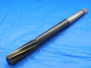 STANDARD TOOL CO. 0.8757 OD HSS REAMER MT2 SHANK SPIRAL .8757 .8750 OVERSIZE - JC2411AY3