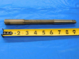 SUPER TOOL 3/4 OD HSS CARBIDE TIPPED REAMER MT2 SHANK .75 .7500 ONSIZE 19 mm - JC2420AY3