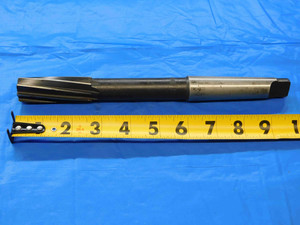 STANDARD TOOL CO. 15/16 O.D. HSS REAMER MORSE TAPER #3 SHANK SPIRAL 8 FLUTE MT3 - JC2408AY3