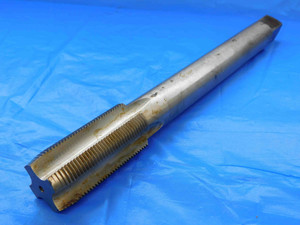 1 3/8 12 HS PLUG TAP 4 STRAIGHT FLUTE 1.375 THREADING MILLING MACHINING CNC - JC2445AF4