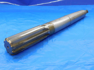 CLEVELAND 1 5/16 OD CARBIDE TIPPED REAMER MT4 SHANK 8 FL 1.3125 ONSIZE 268587 - JC2491AF4