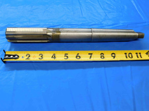 CLEVELAND 1 5/16 OD CARBIDE TIPPED REAMER MT4 SHANK 8 FL 1.3125 ONSIZE 268587 - JC2491AF4