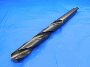 DORMER 1 19/64 O.D. HSS TWIST DRILL BIT MORSE TAPER #4 SHANK 8" LOC 1.2968 MT4 - CB2937AF4