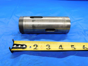 MT#2 INSIDE TO 1 3/4 OUTSIDE DIA. MORSE TAPER ADAPTER SLEEVE 4 3/4 OAL MT2 1.75 - CB2972BH3
