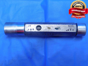 .9680 & .9700 PIN PLUG GAGE GO NO GO .9688 -.0008 31/32 24.638 mm .968 .970 - AJ0060LVR