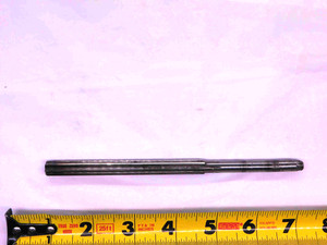 0.377 OD HSS REAMER .31 SHANK 8 FL .377 .3770 3/8 .3750 +.0020 OVERSIZE LETTER V - JC2515AY3